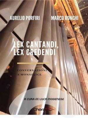 cover image of Lex cantandi, lex credendi